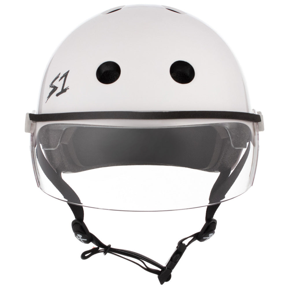 S-One Lifer Visor Helmet - Gloss White