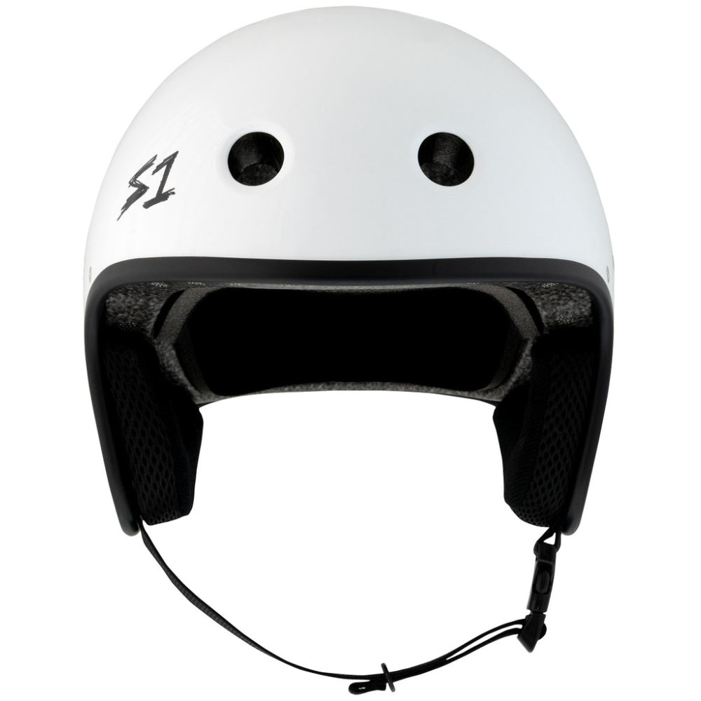 S-One Lifer Retro Helmet - Gloss White