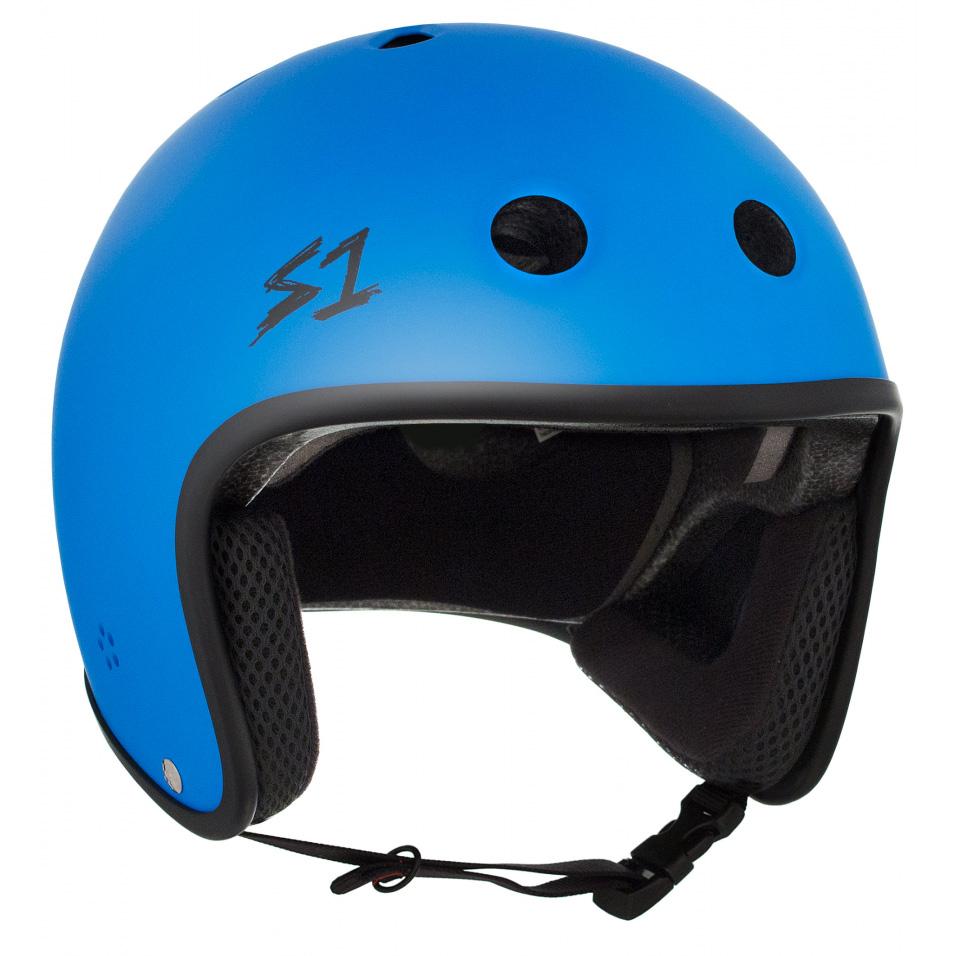 S-One Lifer Retro Helmet - Matte Cyan — TryFitCore