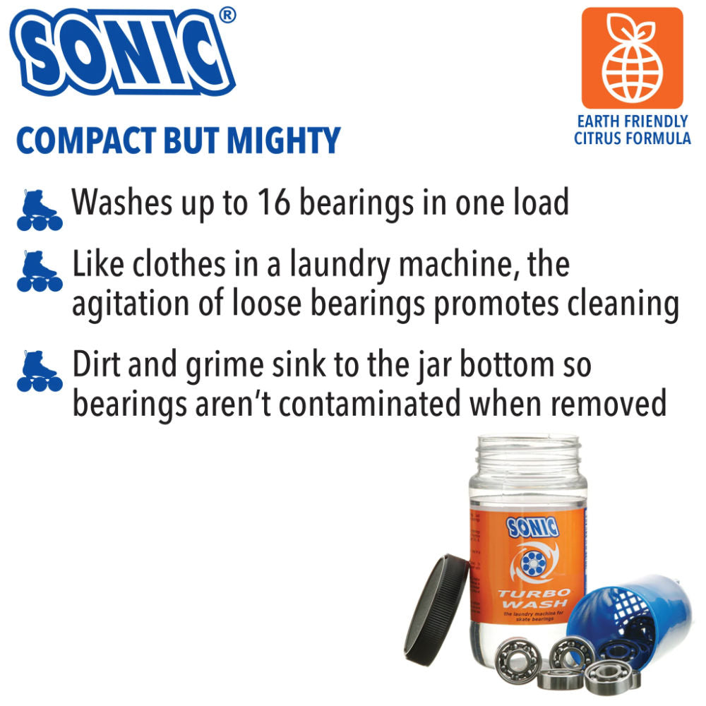 Sonic Turbo Wash Skate Bearing Cleaner