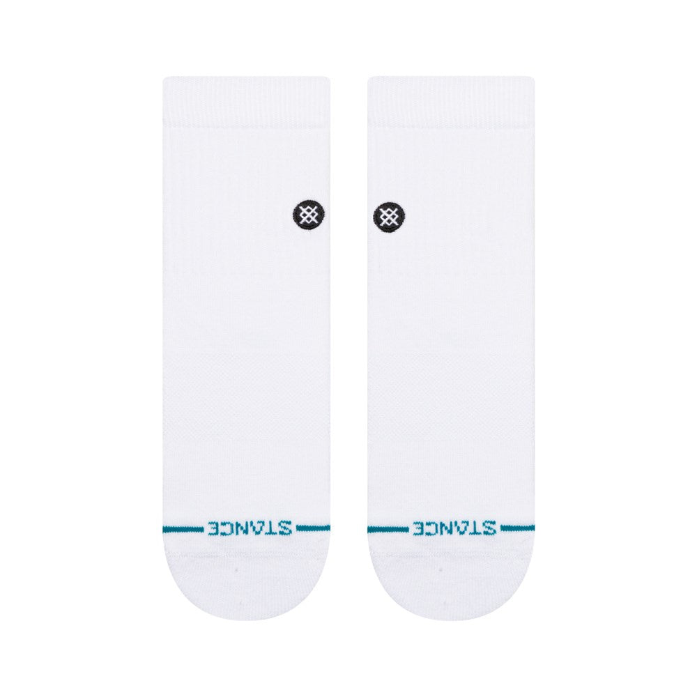 Stance Icon 3- Pack 3/4 Socks - White