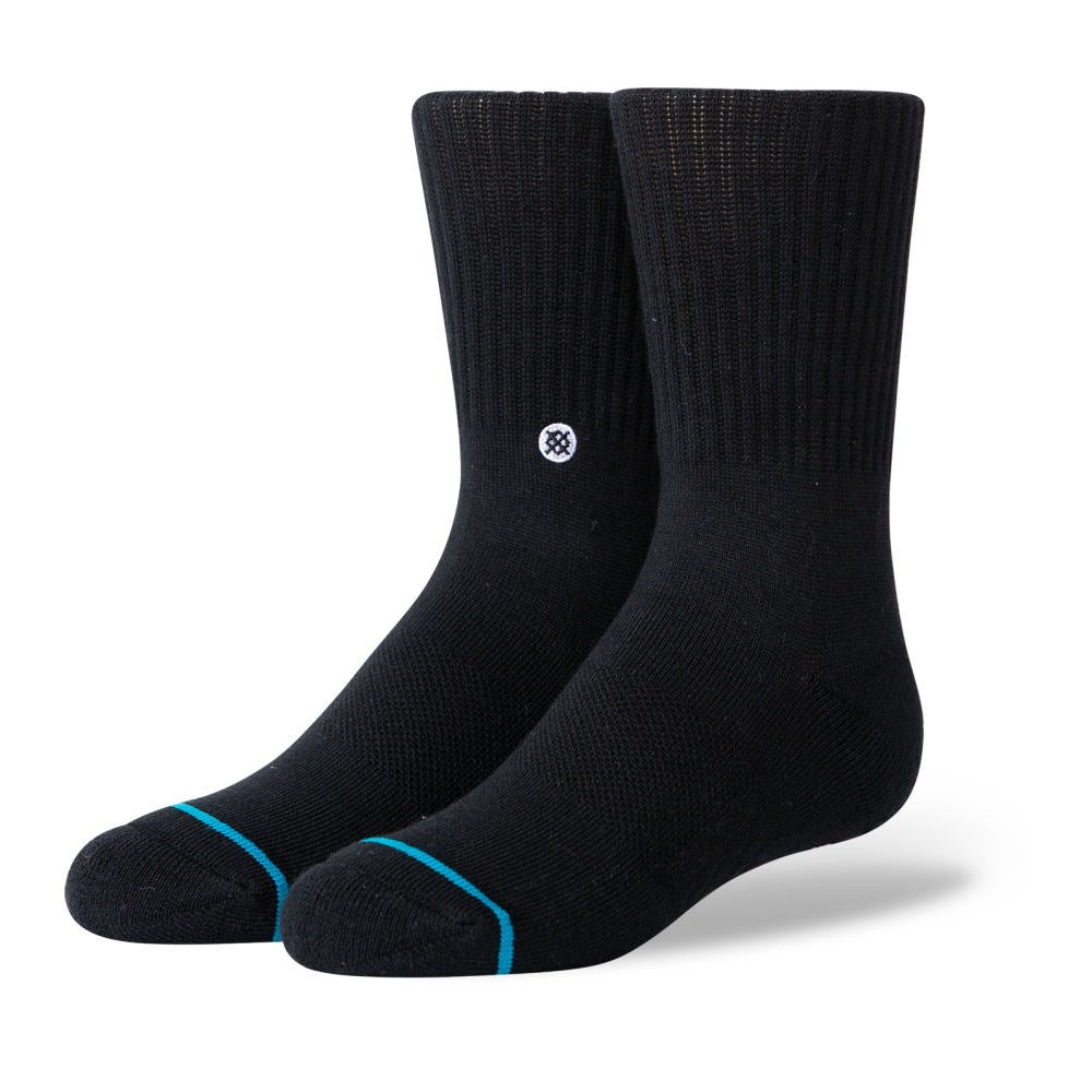 Stance Icon St Kids Socks - Black — TryFitCore