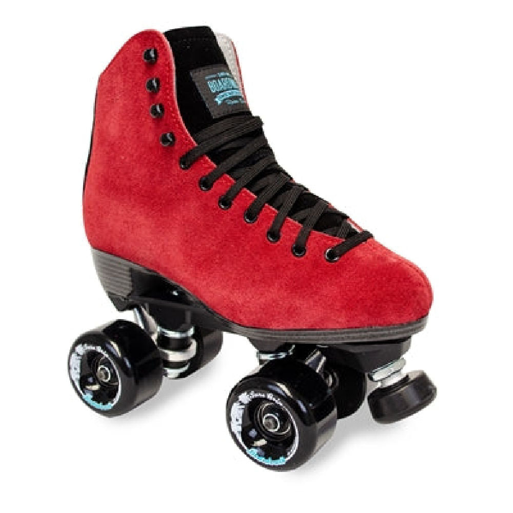 Sure Grip Boardwalk Merlot Red Roller Skate — TryFitCore