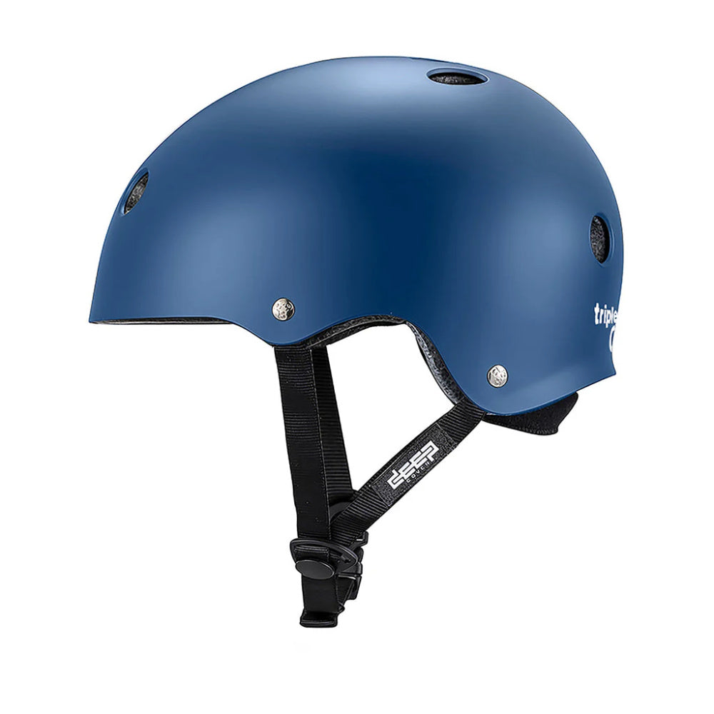 Triple 8 Deep Cover Helmet - Navy Matte