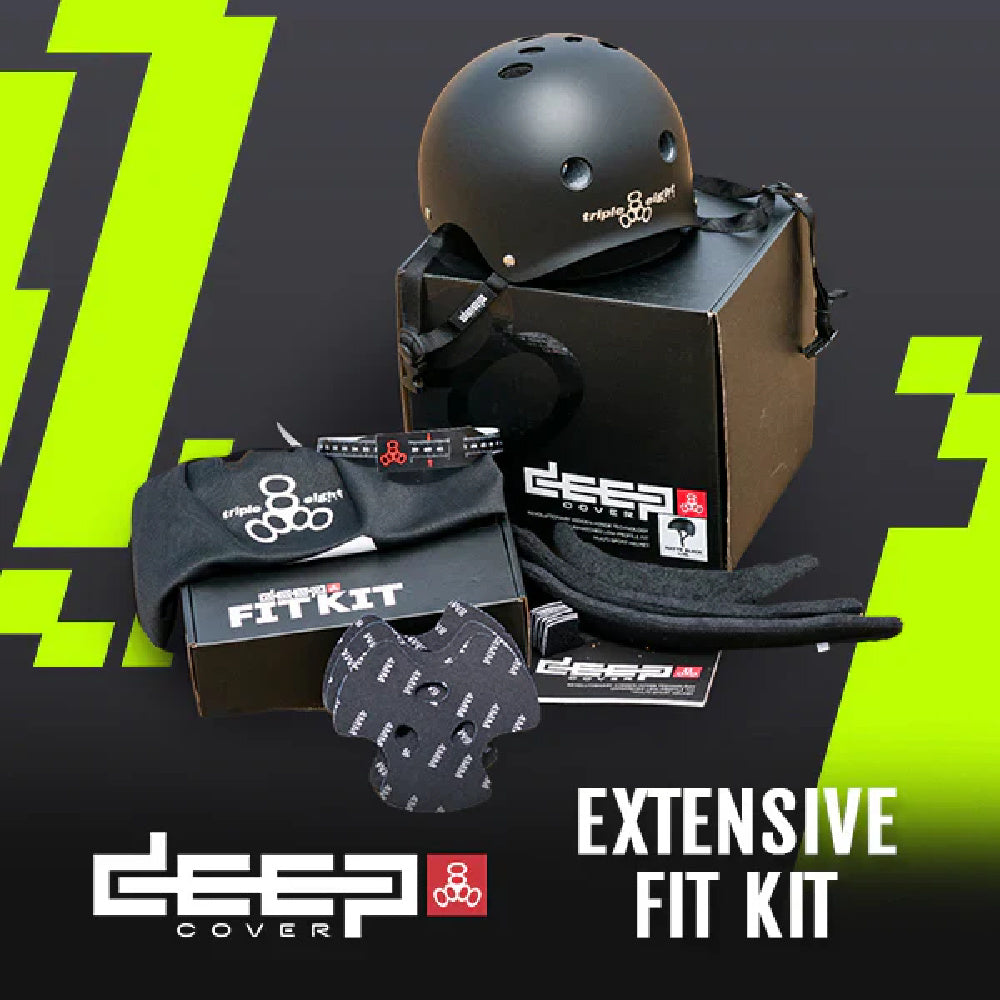 Triple 8 Deep Cover Helmet - Silver Glitter