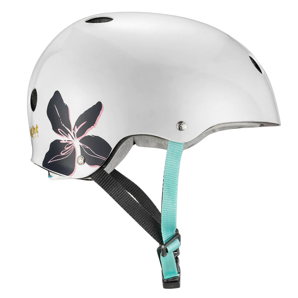 Triple 8 The Certified Sweatsaver Helmet - Floral — TryFitCore