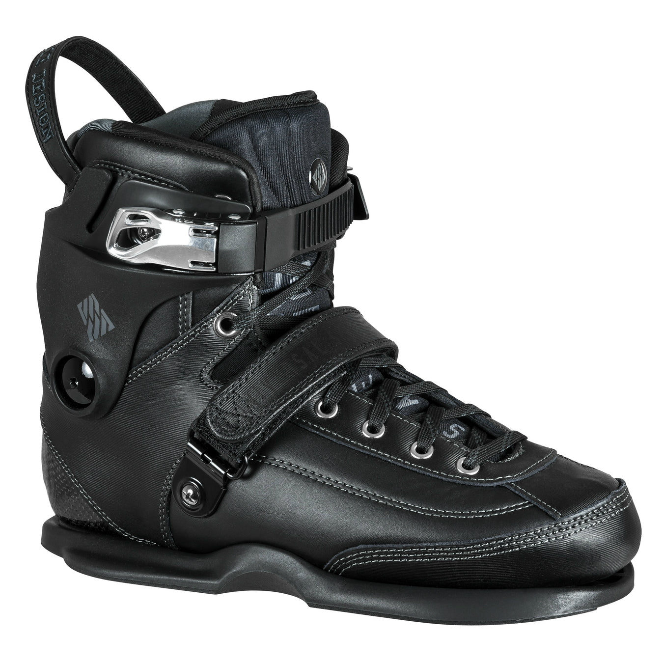 USD Carbon Team Black Boot Inline Skate — FitCore US