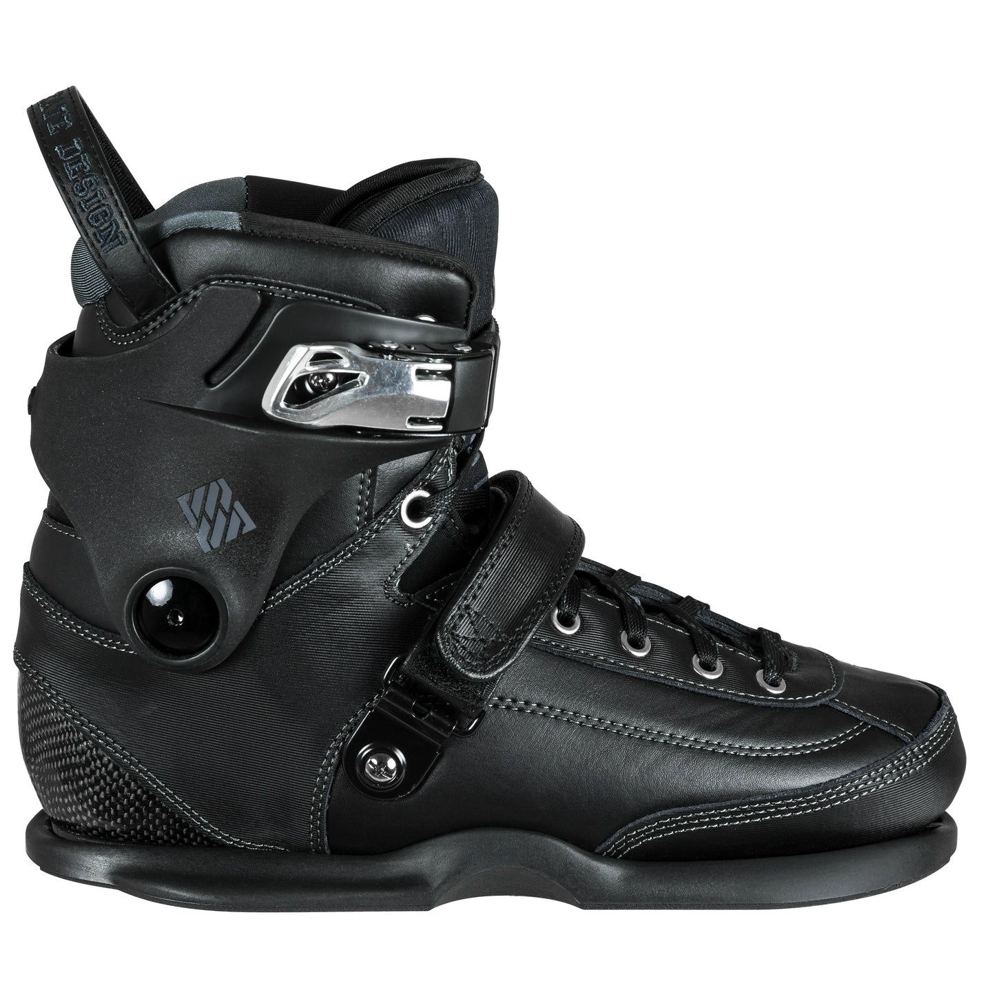 USD Carbon Team Black Boot Inline Skate