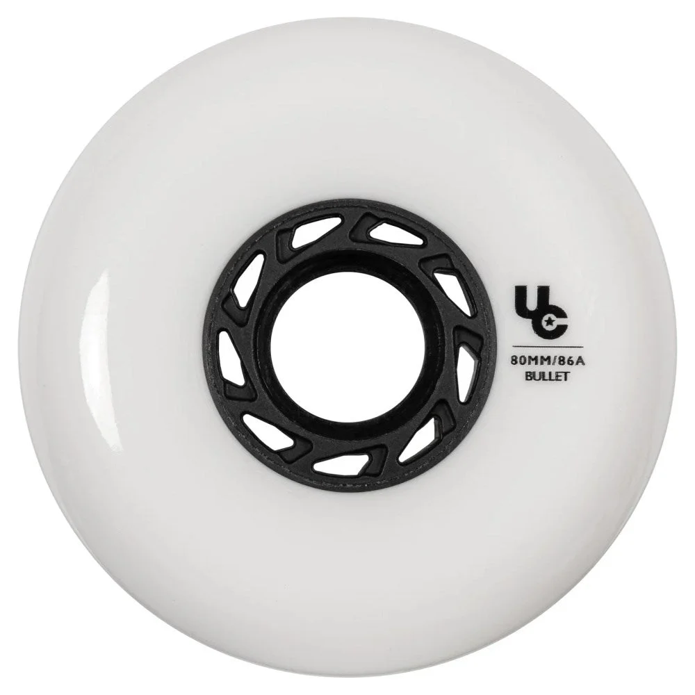 Undercover Team 80mm/86a White  - 4pack — TryFitCore