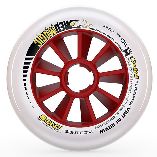 Bont Red Magic 110mm Inline Speed Skate Wheel — TryFitCore