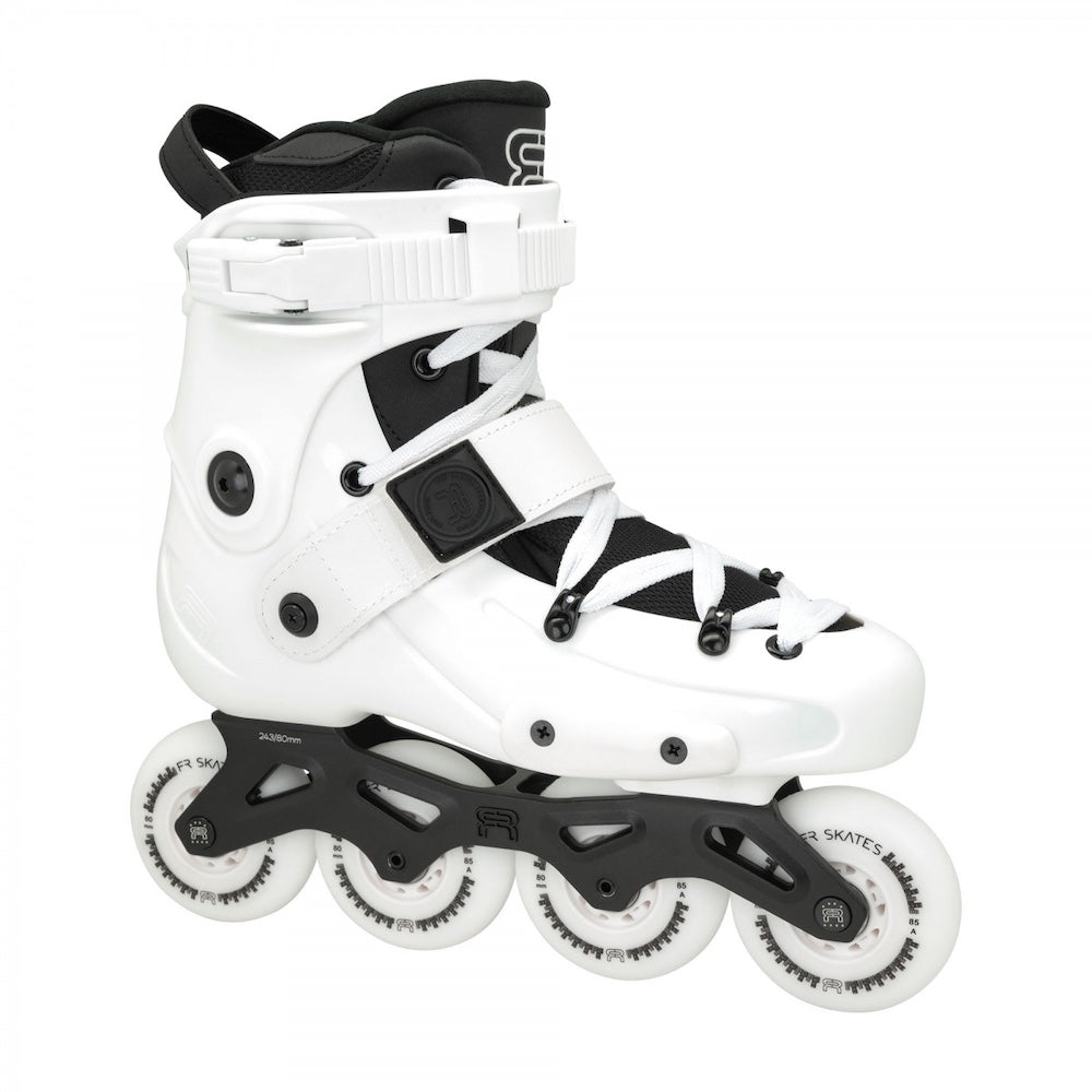 FR FRX 80mm Inline Skate White — TryFitCore