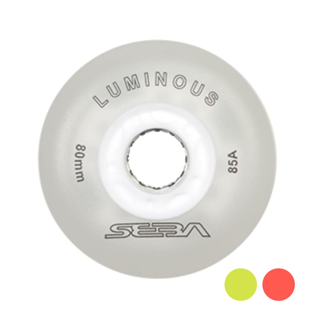 Seba Luminous Wheel 4pack 76mm
