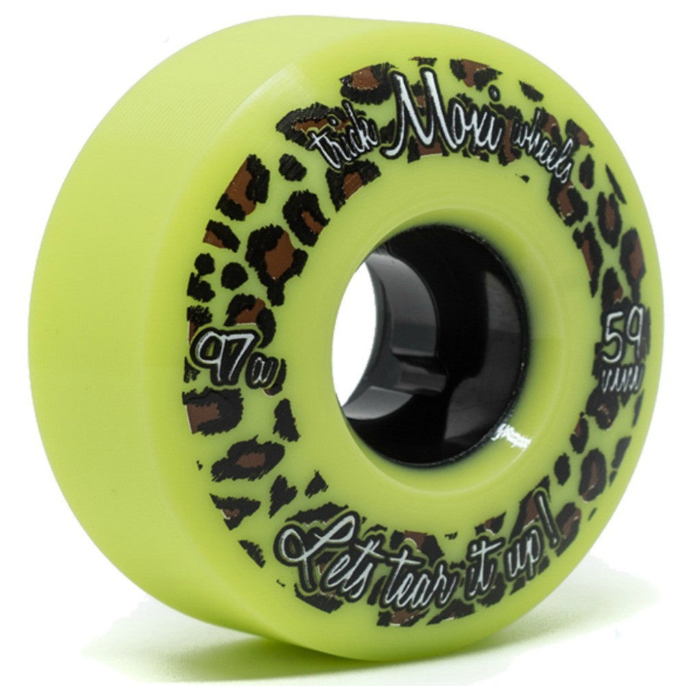 Moxi Trick 59mm Green Quad Wheels - 4 pack — TryFitCore