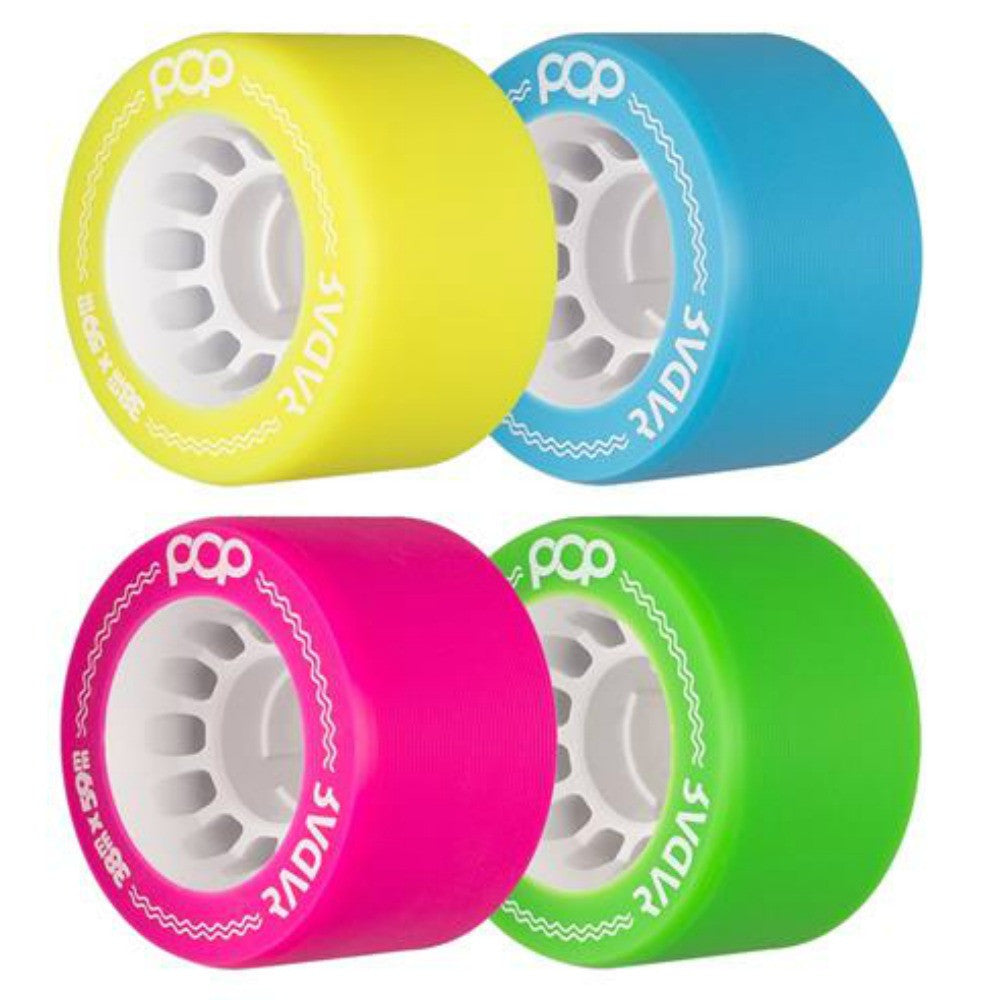 Radar Pop 59mm Quad Wheels  - 4 pack